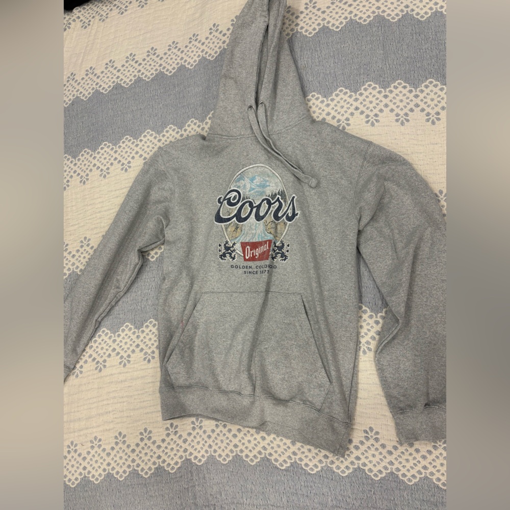 Gray Coors Hoodie